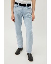 space relaxed straight jeans