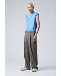 Weekday - Uno Loose Suit Trousers - Lyst