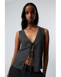 Weekday - Fitted Vest Top - Lyst