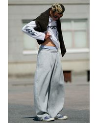 Weekday - Loose Pleated Sweatpants - Lyst