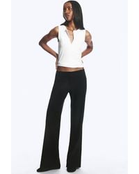 Weekday - Low-Rise Flared Suiting Trousers - Lyst