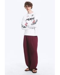 Weekday - Oversized Graphic Long-Sleeve - Lyst