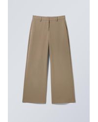 Weekday - Low-Waisted Loose Fit Suit Trousers - Lyst