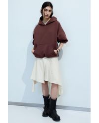 Weekday - Asymmetric Mid Rise Wrap Midi Skirt - Lyst