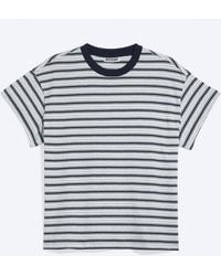 Weekday - Cap-Sleeved Boxy Cotton T-Shirt - Lyst