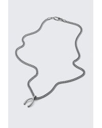 Weekday - Stainless Steel Pendant Chain Necklace - Lyst
