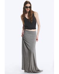 Weekday - Wide Mid Rise Maxi Skirt - Lyst