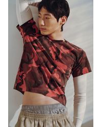 Weekday - Shrunken Double Layered T-Shirt - Lyst