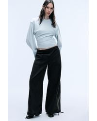 Weekday - Drawstring Balloon Trousers - Lyst