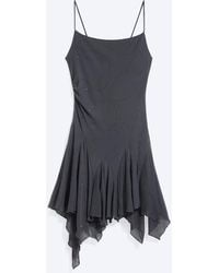 Monki - Rhinestone Asymmetric Mini Dress - Lyst