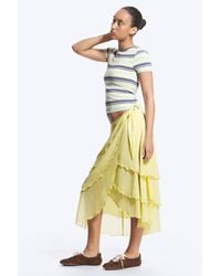 Monki - Knee-Length Wrap Skirt - Lyst