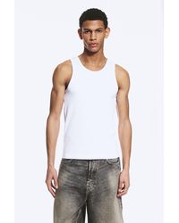 Weekday - Classic Ribbed Tank Top - Lyst