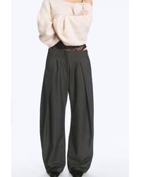 Monki - Low Rise Balloon Trousers - Lyst