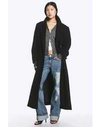 Weekday - Logan Double-Breasted Wool-Blend Coat - Lyst