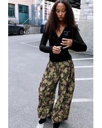 Monki - Low-Rise Balloon Trousers - Lyst