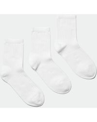 Weekday - Kurze Socken Bella 3Er-Pack - Lyst