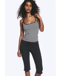 Monki - Slim Strap Tank Top - Lyst