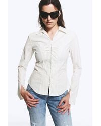 Weekday - Long-Sleeved Hook-And-Eye Top - Lyst