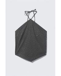 Weekday - Slim Fit Halter Top - Lyst
