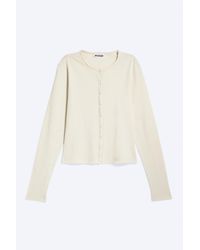 Weekday - Slim Jersey Cardigan - Lyst
