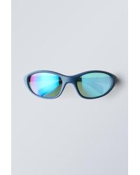 Weekday - Sporty Oval Sunglasses - Lyst