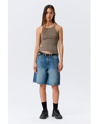 Weekday - Slim Racerback Tank Top - Lyst