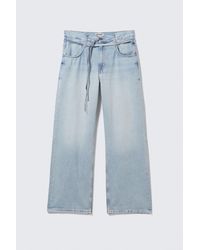 Weekday - Barrique Mid Rise Loose Wide Jeans - Lyst
