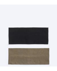 Weekday - 2Er-Pack Breite Stirnbänder - Lyst