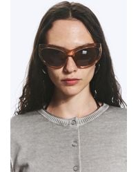 Weekday - Oversized Round Sunglasses - Lyst