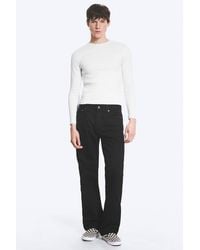 Weekday - Space Mid Rise Relaxed Straight Jeans - Lyst