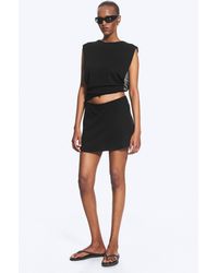 Weekday - Cotton Mini Skirt - Lyst