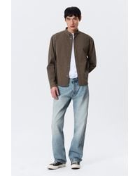 Weekday - Relaxed Striped Button-Down Shirt - Lyst