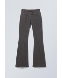 Weekday - Flame Low Rise Slim Flared Leg Jeans - Lyst