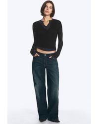Weekday - Ample Low Rise Loose Wide Leg Jeans - Lyst