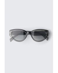 Monki - Angular Cat-Eye Sunglasses - Lyst
