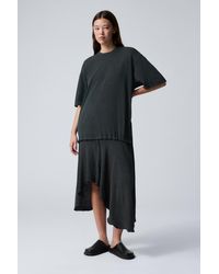 Weekday - Asymmetric T-Shirt Dress - Lyst