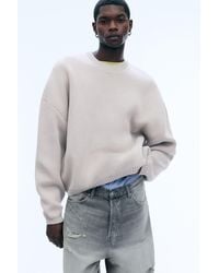 Weekday - Oversized Heavyweight Cotton Sweater - Lyst