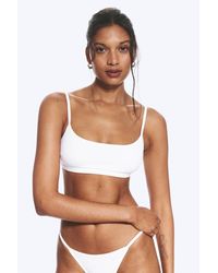 Weekday - Scooped Soft Cotton Bra - Lyst