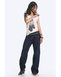 Cheap Monday - Messy Low Rise Regular Straight Jeans - Lyst