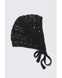 Monki - Weiches Strickhäubchen - Lyst