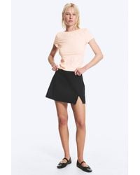Monki - Low‑Rise Bengalin Mini Skirt - Lyst