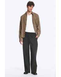 Weekday - Florian Pleated Relaxed Suiting Trousers - Lyst