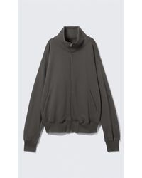 Weekday - Heavyweight Funnel Neck Zip Sweater - Lyst