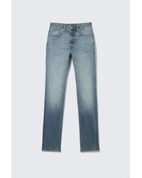 Weekday - Vega Curve High Waisted Slim Jeans - Lyst