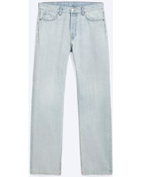 Weekday - Space Mid Rise Relaxed Straight Jeans - Lyst