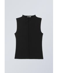 Weekday - Soft Mock Neck Top - Lyst