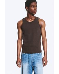 Weekday - Classic Ribbed Tank Top - Lyst
