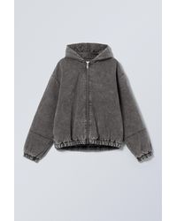 Weekday - Remy Hooded Bomber Jacket - Lyst