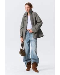 Monki - Relaxed Utility Jacket - Lyst