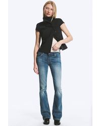 Weekday - Luna Low Rise Skinny Bootcut Jeans - Lyst